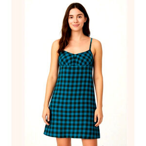 Wild Fable Mini Green Sun Dress Size XXL Babydoll Spaghetti Straps